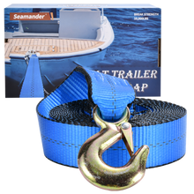 Load image into Gallery viewer, Seamander Heavy Duty Winch Strap,2in*20ft 10,816Lbs