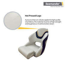 Load image into Gallery viewer, Seamander Captain Bucket Seat,Sport Flip Up Seats,Ivory,Gray 4 Colors Available