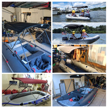 Load image into Gallery viewer, Seamander 2-3 Bow Inflatable Boat Bimini Top