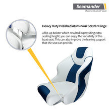 Load image into Gallery viewer, Seamander S1045 Series Premium Bucket Seat,Sport Flip Up Seat, 8 Colors Available
