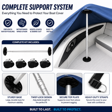 Load image into Gallery viewer, Seamander Boat Cover Support Poles
