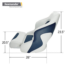 Load image into Gallery viewer, Seamander Captain Bucket Seat,Sport Flip Up Seat, 5 Colors Available
